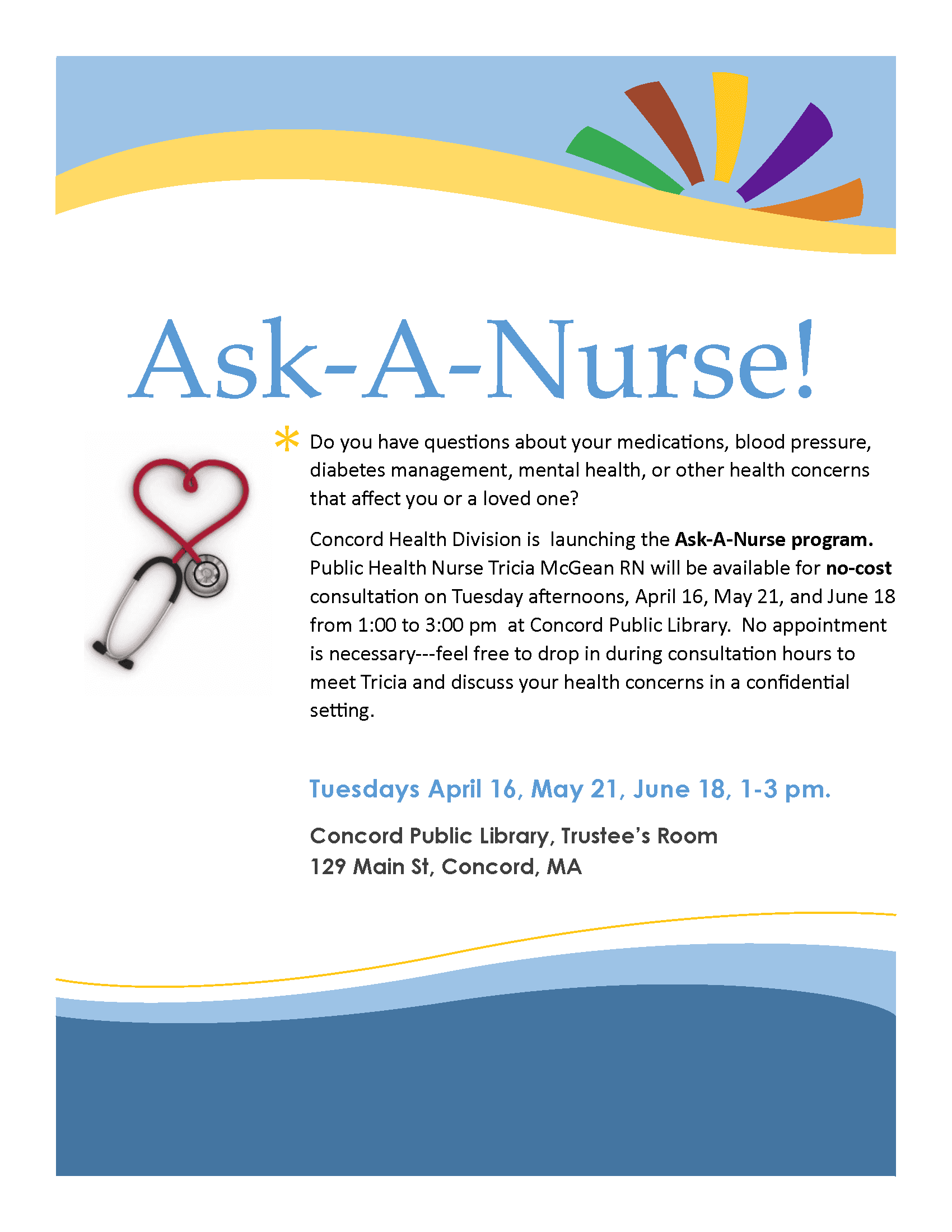 Ask A Nurse Flyer