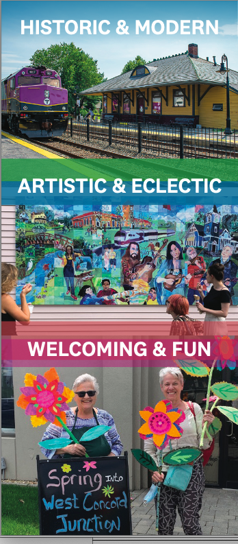 West Concord brochure panel